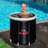 ALEKO Black Insulated Cold Plunge , No Chiller Included