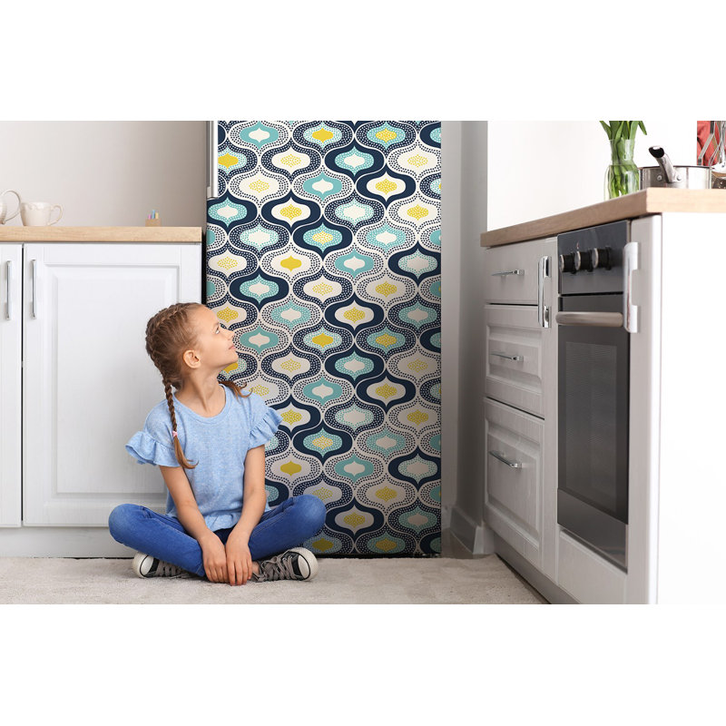 Abstract Door Decal