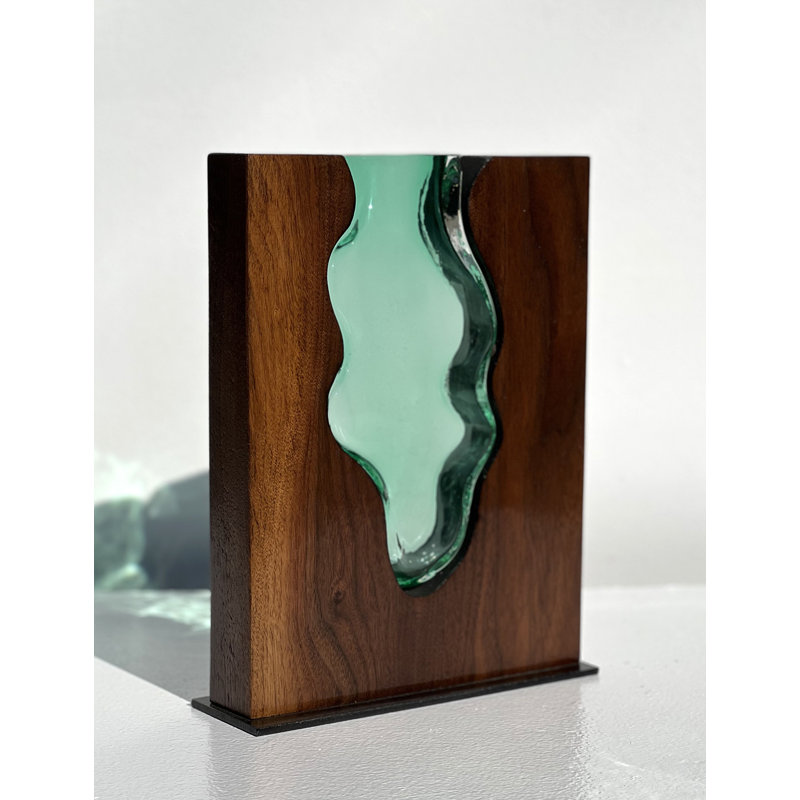 Almerindo Handmade Wood Table Vase