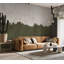 Murale pelez et collez - Vert olive et gris-596925550