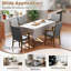 Ensemble de 4 chaises d'appoint rembourrées Mid-Century-722215463