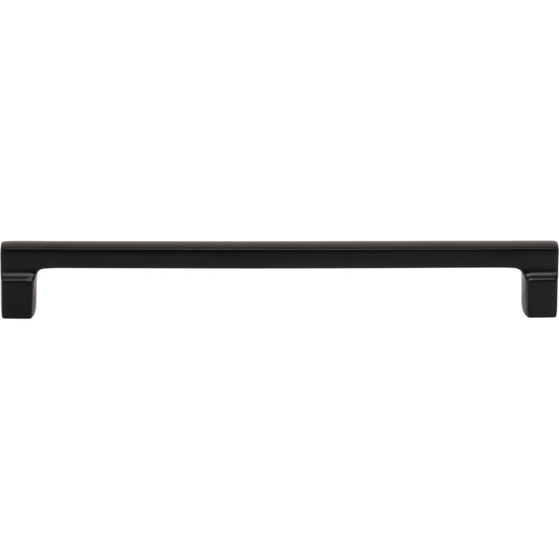Reeves 8 13/16" Center To Center Bar Pull, 12", Matte Black