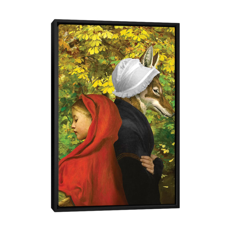 Hotte de substitution rouge, H 26 po x l 18 po x P 1,5 po, Toile avec cadre noir, Pas de tapis