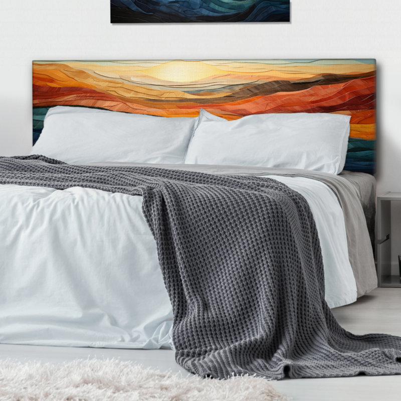 Tête de lit tapissier Tremeka, Grand