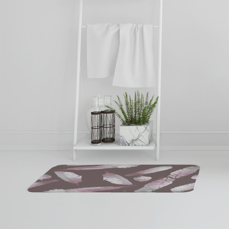 Issleib Memory Foam Non-Slip Bath Mat
