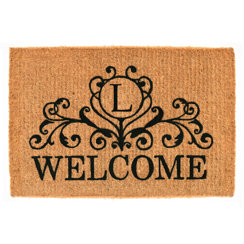 Zakrzewski Outdoor Doormat, L, Rectangle 1'6" x 2'6"