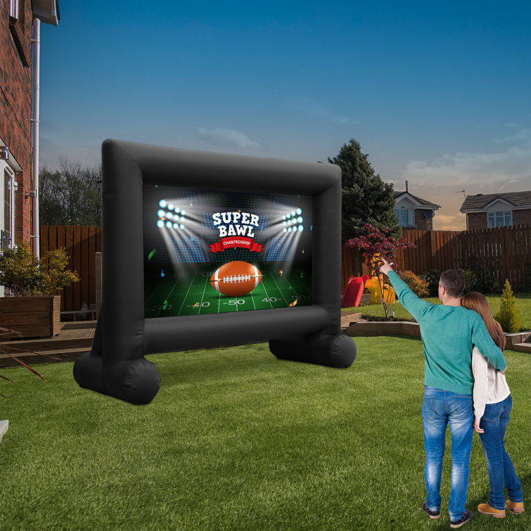 wayfair outdoor projector screen