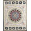 Hand-Knotted High-Quality Red and Blue Area Rug