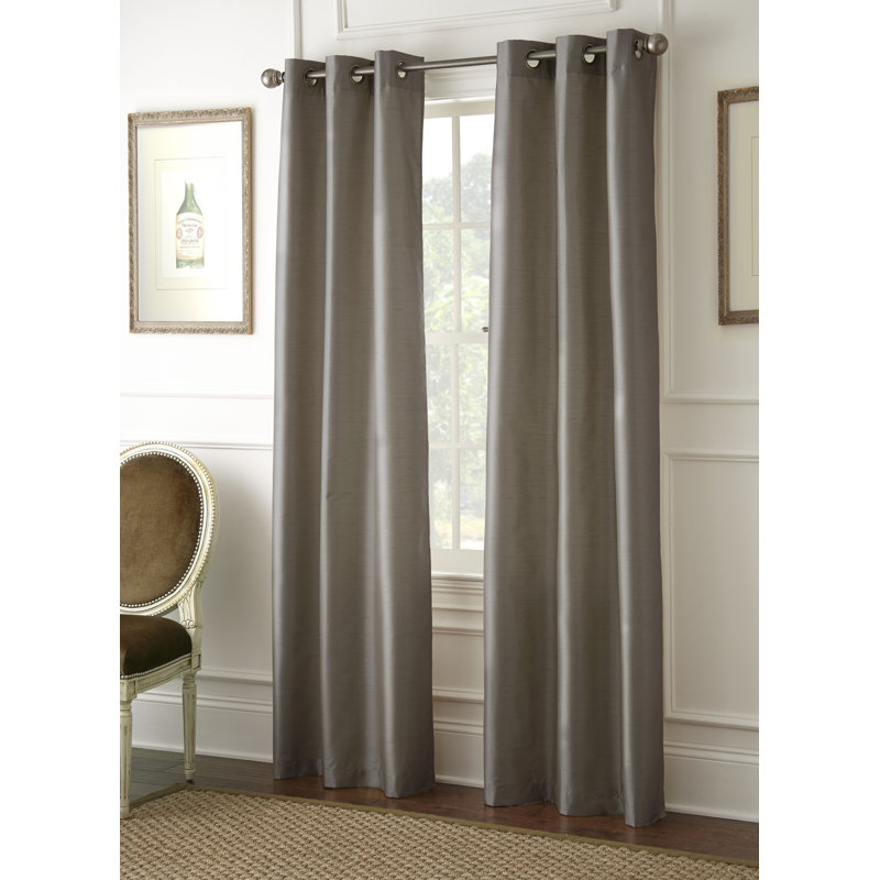 Aliese Blackout Curtain Pair, Mocha