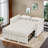 Collinward 53" W Murphy Sofa Bed Loveseat with Adjustable Tufted Back and USB Outlet-276545737-297002990