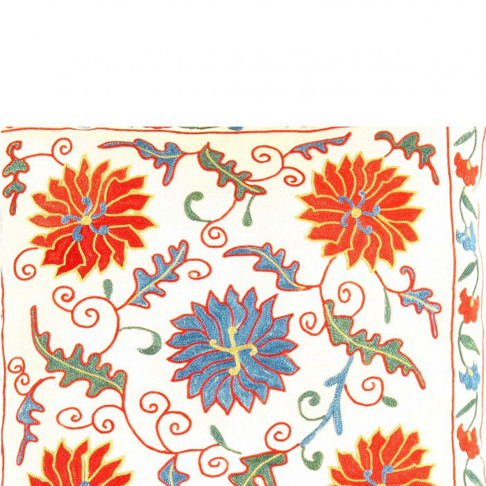 Coussin TS 192 Ivory Suzani Turkish