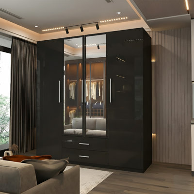 Manufactured Wood Wardrobe