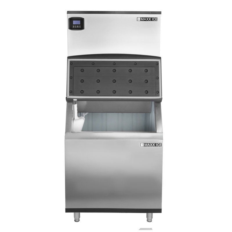 Maxx Ice 500 Lb. Daily Production Cube Ice Freestanding Ice Maker