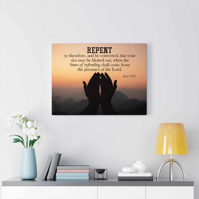No Frame Print on Canvas, 30.48cm H x 40.64cm W