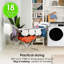 Abode AECHD2001 Electric Clothes Horse Dryer - Silver