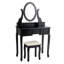 Ensemble coiffeuse avec miroir 5 tiroirs Oldfield-1322571904