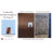 Gobi Horizontal MirroFlex 4ft. x 8ft. Glue Up PVC 3D Wall Panels 96 sq.ft.-99341421