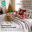 Ensemble de literie réversible Southshore Fine Linens Merry Manor, 6 pièces, en microfibre doublement brossée 110 g/m², avec coussins décoratifs, format grand lit/queen lit-135987630