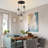 Grasmere 3 - Light Cluster Cylinder Dimmable Pendant with Crystal Accents-1204941778