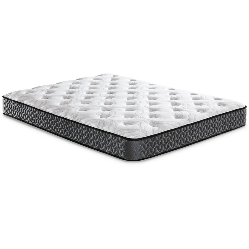 White Twin Innerspring 8" Firm Mattress