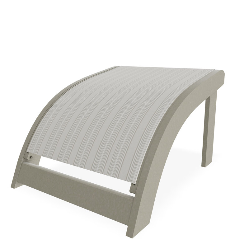Repose-pieds Adirondack en polymère de qualité marine, Tempête, Port
