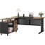 63" L-Shaped Executive Desk With File Cabinet-1817354912