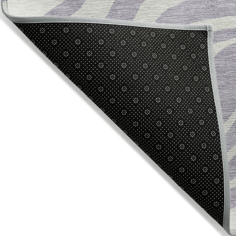 Tapis intérieur / extérieur mauve Solstice , 8 pi x 8 pi