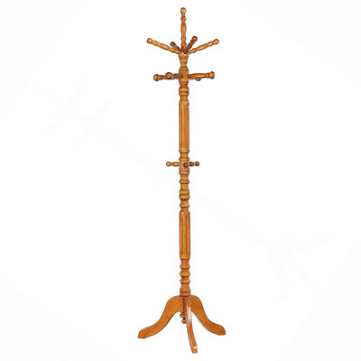 Cosman 11-Hook Freestanding Coat Rack With Hanger