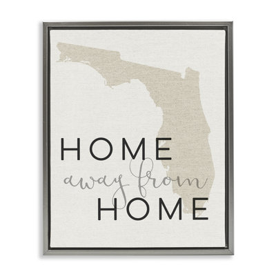 Home Sweet Florida, typographie