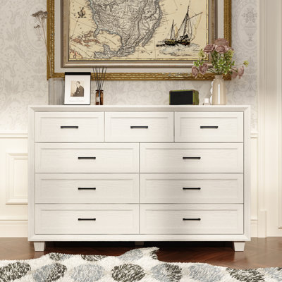 60" Wide 9-Drawer Accent Chest With Metal Handles by Darby Home Co