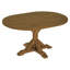 Ensemble de salle à manger extensible en bois massif avec banc et 4 chaises, 6 pièces, table de 60 pouces beige brun
