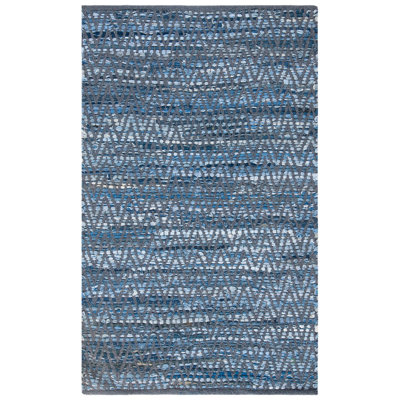 Montauk Hand Woven Performance Chevron Rug