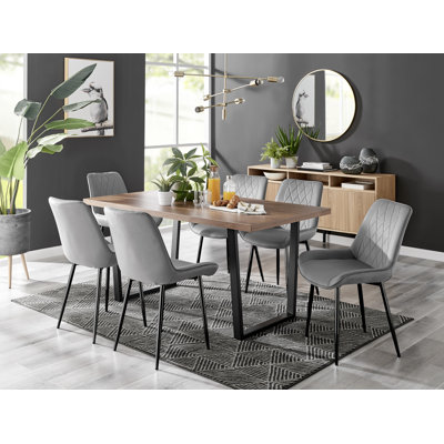 Eubanks 6 - Person Dining Set