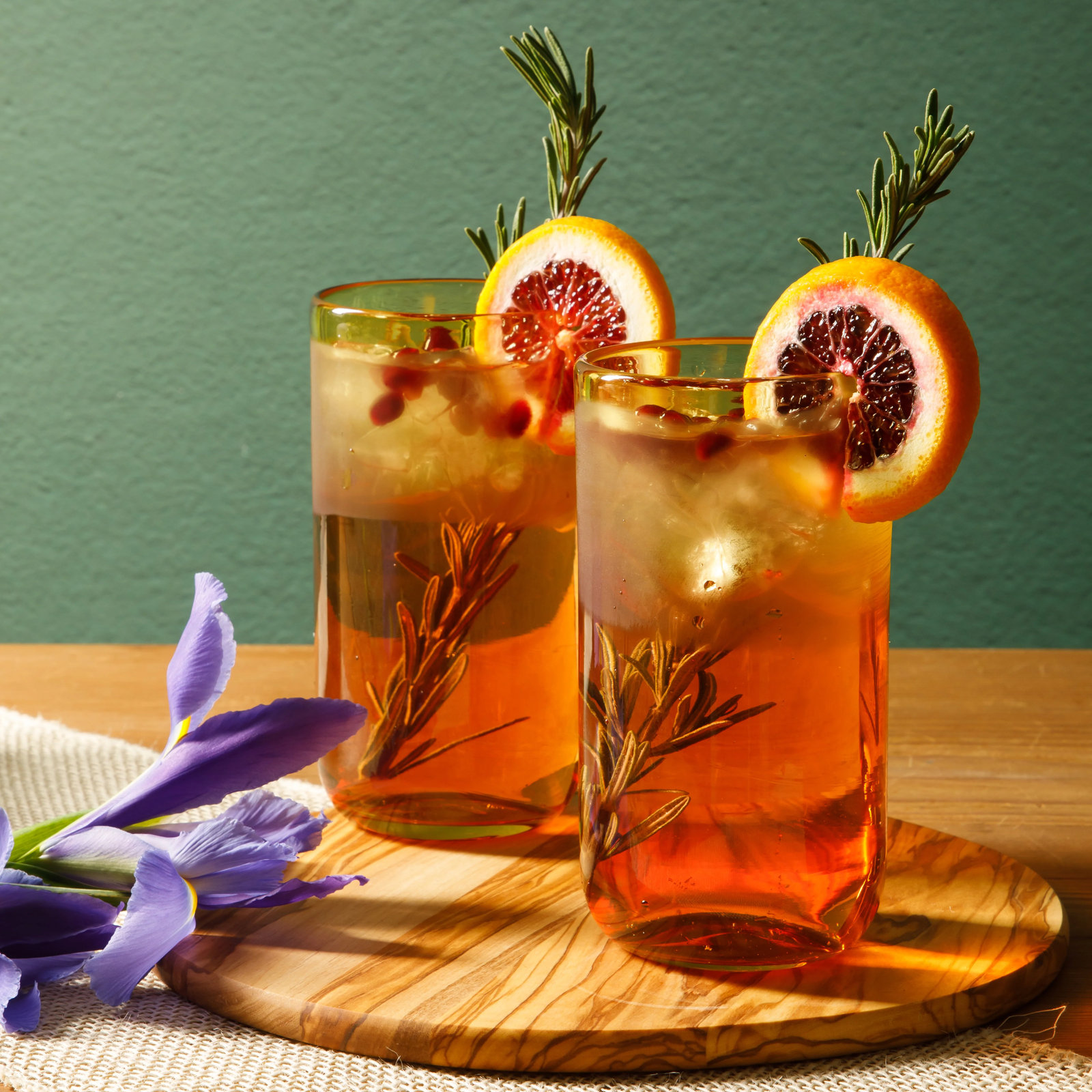 Sayulita Spring Handmade Drinking Glass