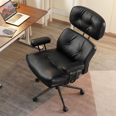 High Back Ergonomic Desk Chair, Breathable Office Chair With Lumbar Support And Rocking Function, Big And Tall Executive Pc Chair