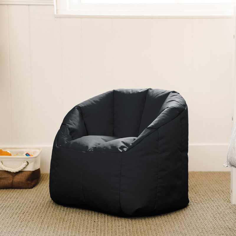 Fauteuil à billes standard, Milano Kids, Black Nylon 100% Polyester
