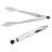Circulon Tools Stainless Steel Kitchen / Cooking Tongs Set, 2 Piece, Stainless Steel