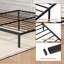 Base de lit plateforme en métal-558459973-558459969