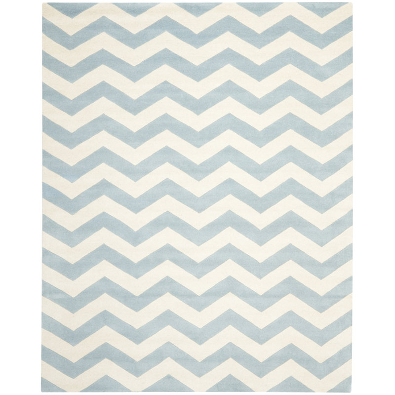Tapis en laine touffeté à la main Teresita, Rectangle 8 pi x 10 pi