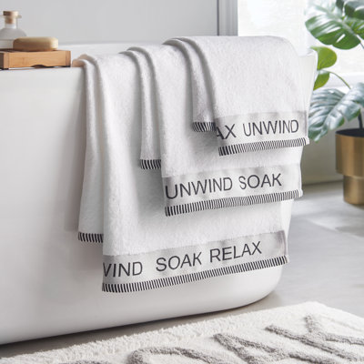 Relax And Unwind Bath Sheet