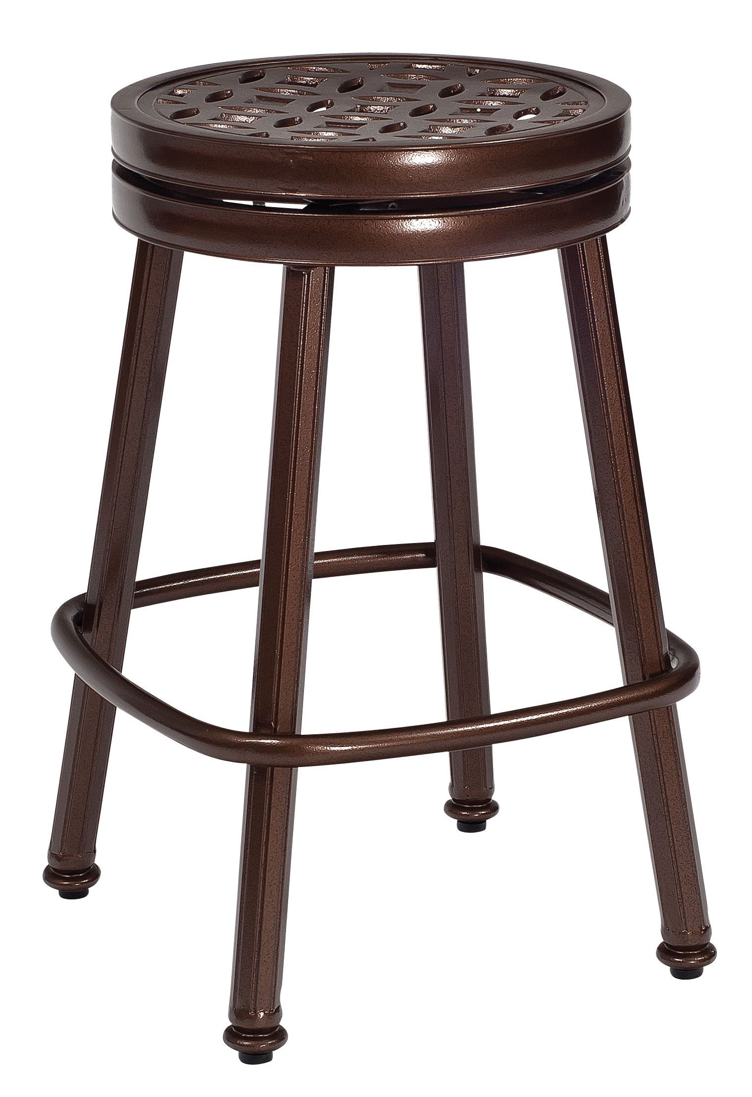 Woodard Round Swivel Counter Stool | Wayfair