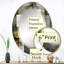 Hughsby - Miroir mural moderne ovale-380364744