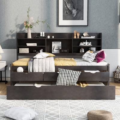 Storage Bed With Trundle by Latitude Run