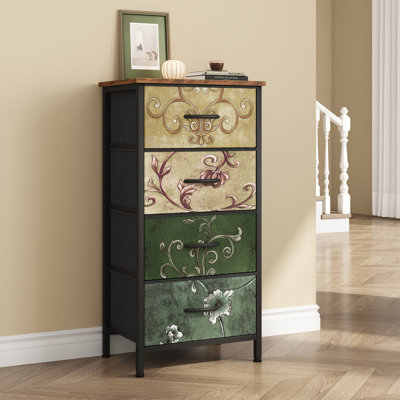 Enegess 4 Drawer Storage Dresser Chest