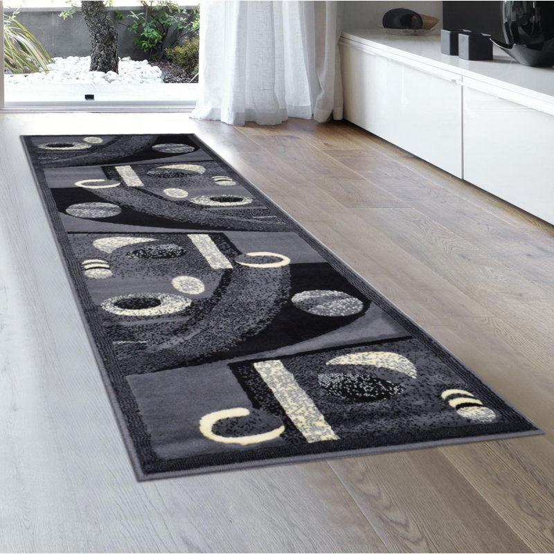 Jerlene Abstract Indoor Rug, 7'10" x 10'2"