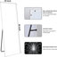 Miroir de plancher pleine longueur en verre - Basics by Wayfair ™-362475514-366881237