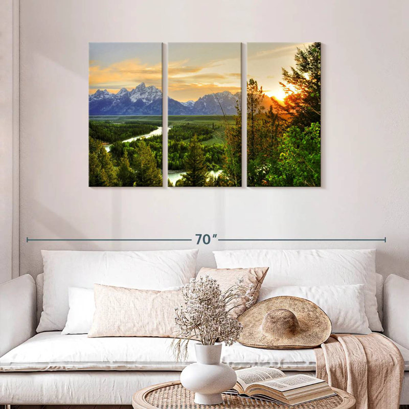 Alvord Grand Teton Overlook, 28" H x 45" W