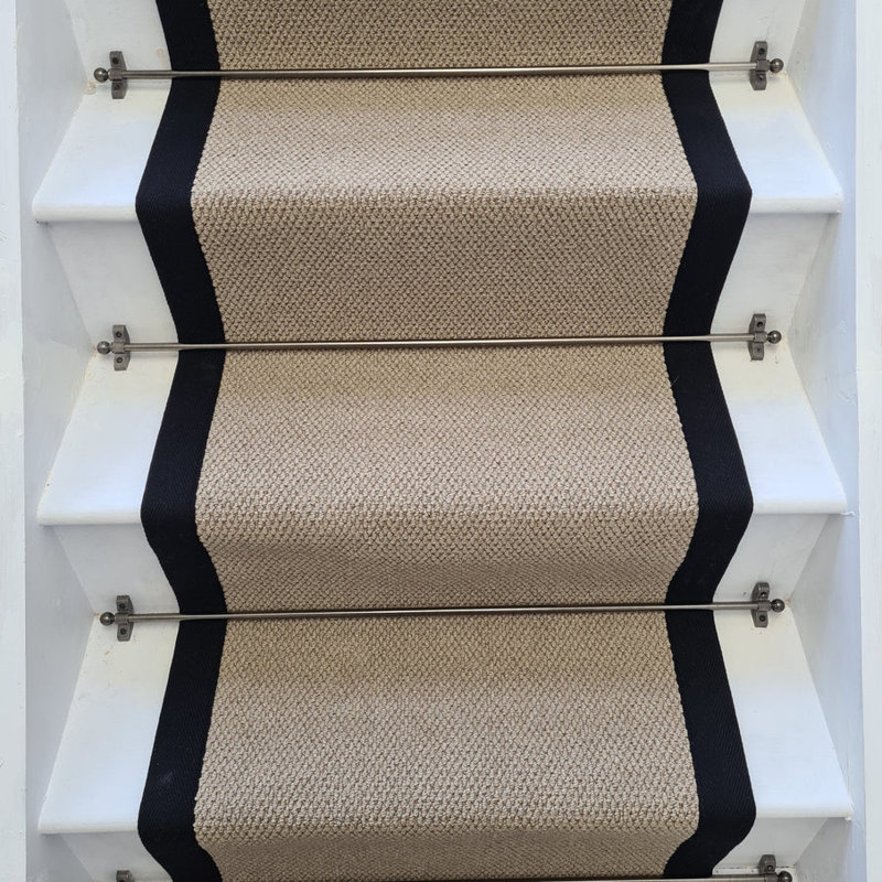 Runner Solid Colour Looped / Hooked Area Rug, Runner 55 x 700 cm