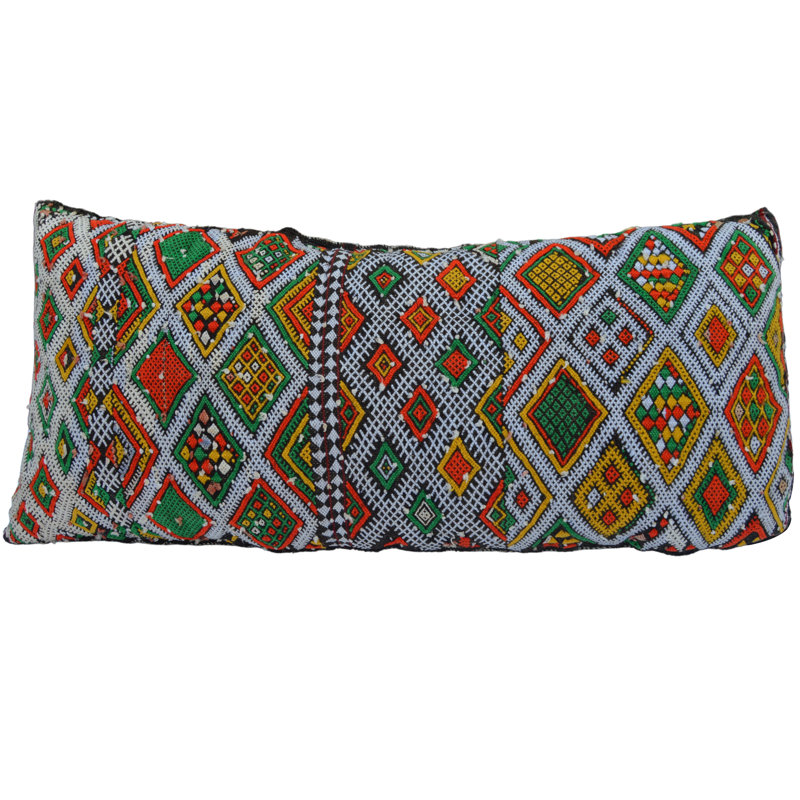 Silk Lumbar Pillow Cover & Insert