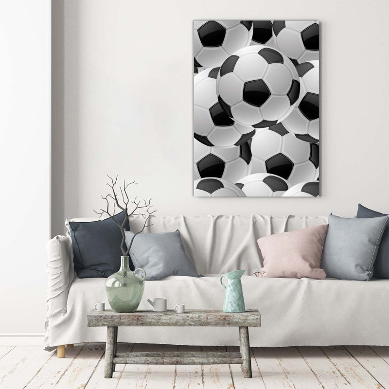Football - Wrapped Canvas Print